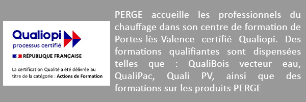 PERGE fabricant français pompes à chaleur et chaudières